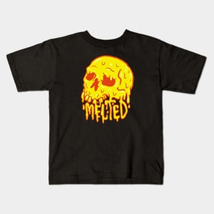 Melted Skull Kids T-Shirt